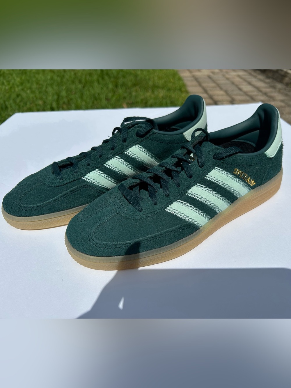 NWT🌷Adidas Women’s Handball Spezial Shoes in Ivy Green